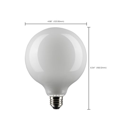 Main product image of 4.5 Watt G40 LED Bulb - White - Medium base - 90 CRI - 2700K - 120 Volt (4 Pack)