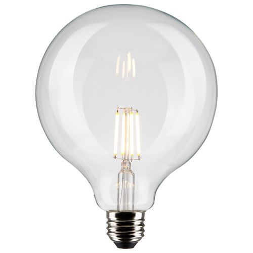 Main product image of 6 Watt G40 LED Bulb - Clear - Medium base - 90 CRI - 2700K - 120 Volt (4 Pack)