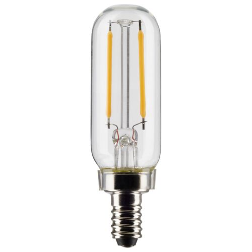 Main product image of 2.8 Watt T6 LED Bulb - Clear - Candelabra base - 90 CRI - 2700K - 120 Volt (8 Pack)