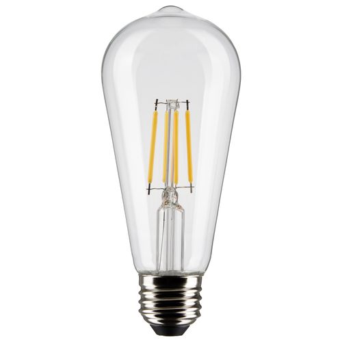 Main product image of 5 Watt ST19 LED Bulb - Clear - Medium base - 90 CRI - 2700K - 120 Volt (5 Pack)