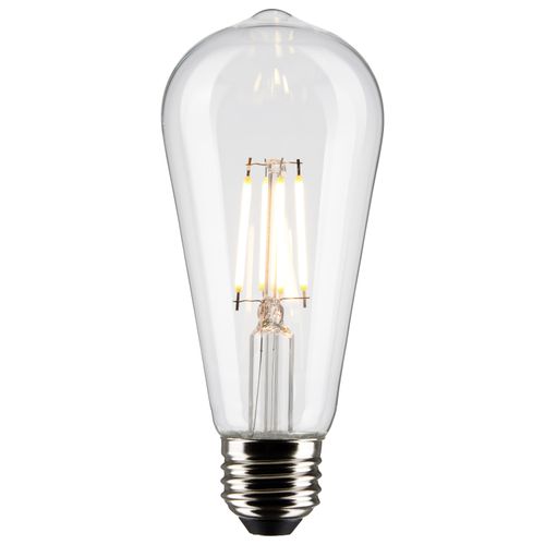 Main product image of 5 Watt ST19 LED Bulb - Clear - Medium base - 90 CRI - 2700K - 120 Volt (5 Pack)