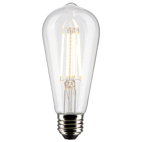 Main product image of 8 Watt ST19 LED Bulb - Clear - Medium base - 90 CRI - 4000K - 120 Volt (5 Pack)
