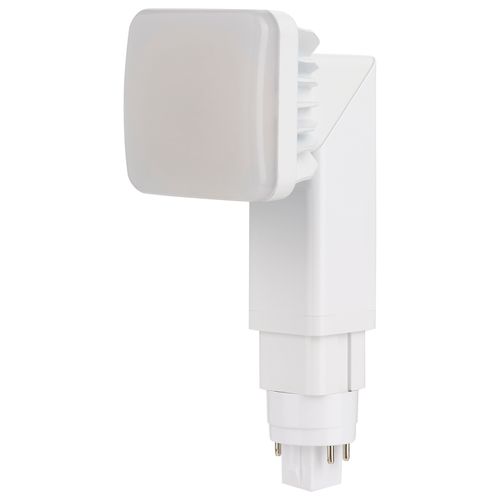 Main product image of 9 Watt PL 4-Pin LED Bulb - 1100 Lumens - G24q Base - CCT Selectable - White Finish - 120-277 Volts (2 Pack)