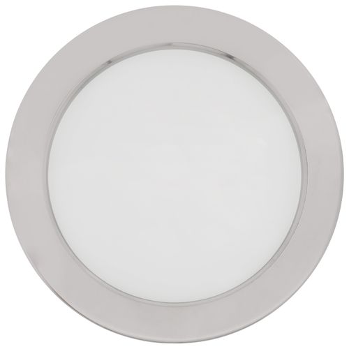 Main product image of 13.5 watt 7" Flush Mount LED Fixture 3000K Round Shape Polished Chrome Finish 120 volts