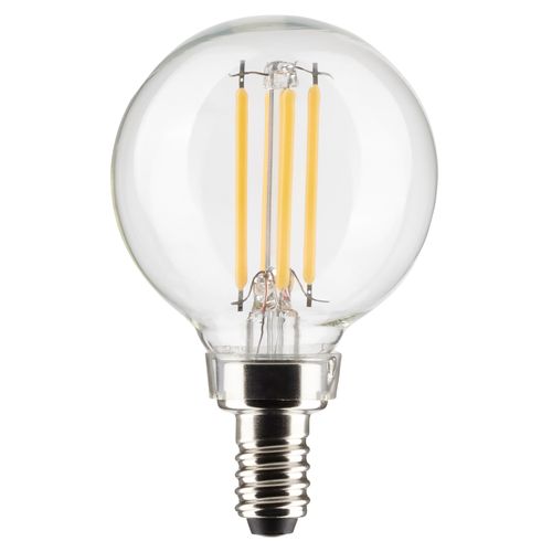 Main product image of 4 Watt G16.5 LED Bulb - Clear - Candelabra Base - 2700K - 350 Lumens - 120 Volt (10 Pack)