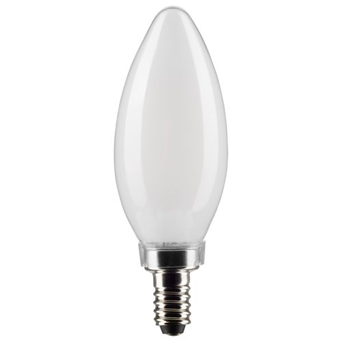 Main product image of 5.5 Watt B11 LED Bulb - Frosted - Candelabra Base - 5000K - 500 Lumens - 120 Volt (10 Pack)