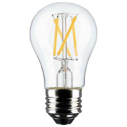 Main product image of 5.5 Watt A15 LED Bulb - Clear - Medium Base - 2700K - 450 Lumens (10 Pack)