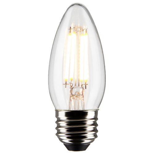 Main product image of 5.5 Watt B11 LED Bulb - Clear - Medium Base - 5000K - 120 Volt (10 Pack)