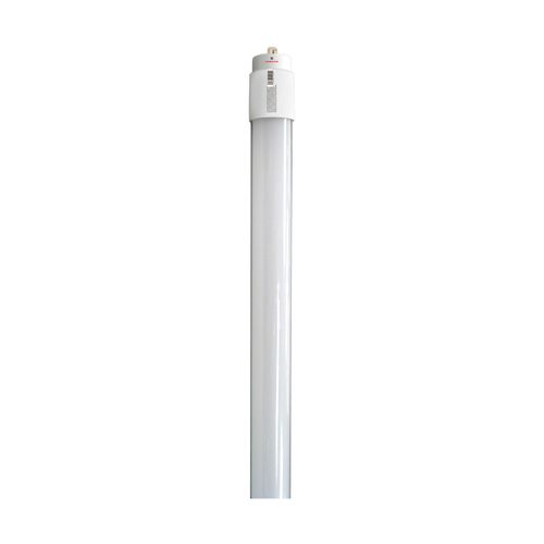 Main product image of 40 Watt - 8 Foot - T8 LED Bulb - Single pin base - 6500K - 50000 Average rated hours - 5500 Lumens - Type B - Ballast Bypass - Double Ended Wiring - DLC 5.1 (10 Pack)