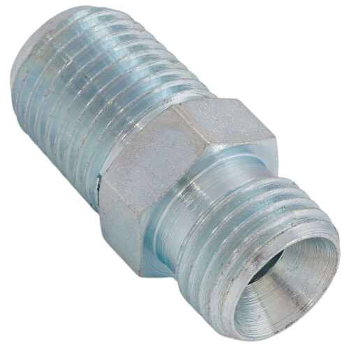 Main product image of Replacement Fitting for Flexible Oil Line, 3/8" Inv. Flare x 1/4" NPT