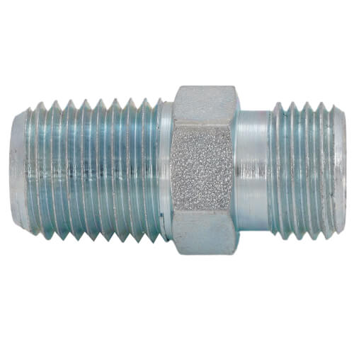 Main product image of Replacement Fitting for Flexible Oil Line, 3/8" Inv. Flare x 1/4" NPT
