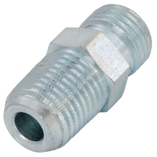 Main product image of Replacement Fitting for Flexible Oil Line, 3/8" Inv. Flare x 1/4" NPT