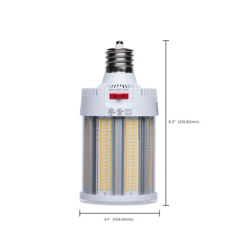 Main product image of 150/115/80W, 30K/40K/50K CCT, Field Selectable LED, Corncob, Mogul Extended Base, 120-277V, 450W HID Replacement