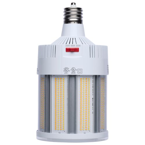 Main product image of 200/150/100W, 30K/40K/50K CCT, Field Selectable LED, Corncob, Mogul Extended Base, 120-277V, 500W HID Replacement