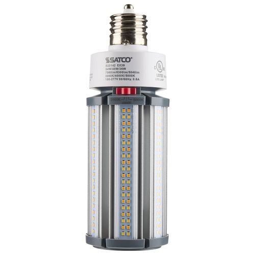 Main product image of 54/45/36 Wattage Selectable - LED HID Replacement Bulb - CCT Selectable - Type B - Ballast Bypass - Extended Mogul base - 100-277 Volt - ColorQuick Technology - PowerQuick Technology (1 Pack)