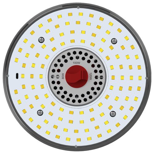 Main product image of 120/100/80 Wattage Selectable - LED HID Replacement Bulb - CCT Selectable - Type B - Ballast Bypass - Extended Mogul base - 100-277 Volt - ColorQuick Technology - PowerQuick Technology (1 Pack)