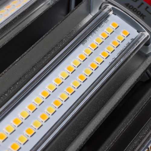 Main product image of 120/100/80 Wattage Selectable - LED HID Replacement Bulb - CCT Selectable - Type B - Ballast Bypass - Extended Mogul base - 100-277 Volt - ColorQuick Technology - PowerQuick Technology (1 Pack)