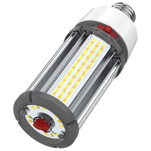 Main product image of 22/18/16 Wattage Selectable - LED HID Replacement Bulb - CCT Selectable - Type B - Ballast Bypass - Medium base - 100-277 Volt - ColorQuick Technology - PowerQuick Technology (1 Pack)