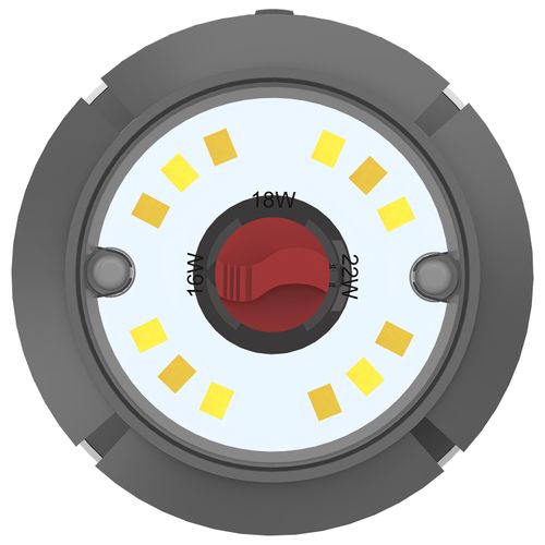Main product image of 22/18/16 Wattage Selectable - LED HID Replacement Bulb - CCT Selectable - Type B - Ballast Bypass - Medium base - 100-277 Volt - ColorQuick Technology - PowerQuick Technology (1 Pack)