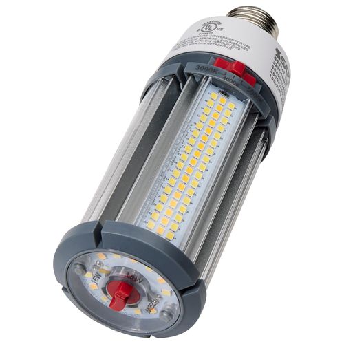 Main product image of 22/18/16 Wattage Selectable - LED HID Replacement Bulb - CCT Selectable - Type B - Ballast Bypass - Medium base - 100-277 Volt - ColorQuick Technology - PowerQuick Technology (1 Pack)