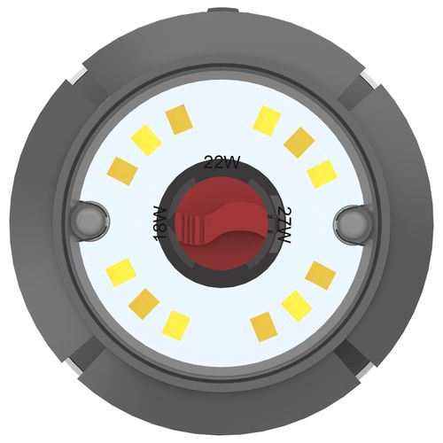 Main product image of 27/22/18 Wattage Selectable - LED HID Replacement Bulb - CCT Selectable - Type B - Ballast Bypass - Medium base - 100-277 Volt - ColorQuick Technology - PowerQuick Technology (1 Pack)