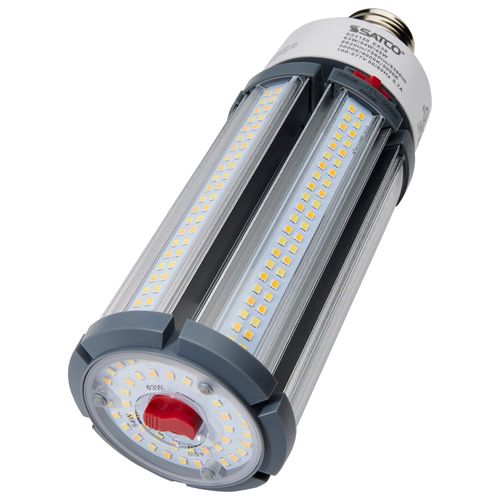 Main product image of 63/54/45 Wattage Selectable - LED HID Replacement Bulb - CCT Selectable - Type B - Ballast Bypass - Extended Mogul base - 100-277 Volt - ColorQuick Technology - PowerQuick Technology (1 Pack)
