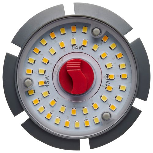 Main product image of 63/54/45 Wattage Selectable - LED HID Replacement Bulb - CCT Selectable - Type B - Ballast Bypass - Extended Mogul base - 100-277 Volt - ColorQuick Technology - PowerQuick Technology (1 Pack)