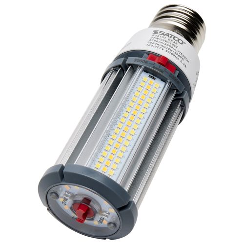 Main product image of 27/22/18 Wattage Selectable - LED HID Replacement Bulb - CCT Selectable - Type B - Ballast Bypass - Extended Mogul base - 100-277 Volt - ColorQuick Technology - PowerQuick Technology (1 Pack)
