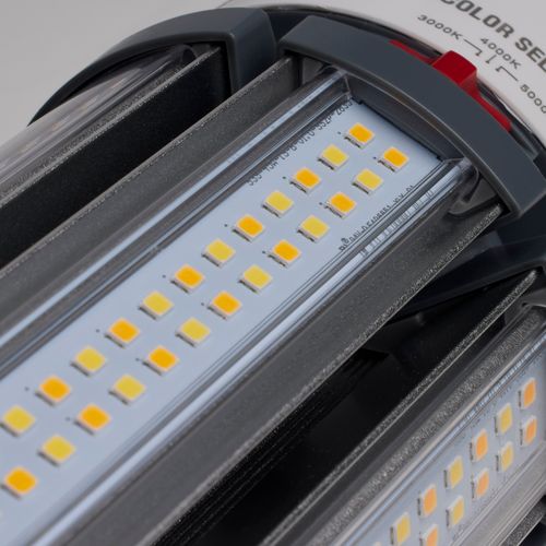 Main product image of 45 Watt LED HID Replacement Bulb - CCT Selectable - Type B - Ballast Bypass - Mogul Extended Base - 277-480 Volt - ColorQuick Technology (1 Pack)