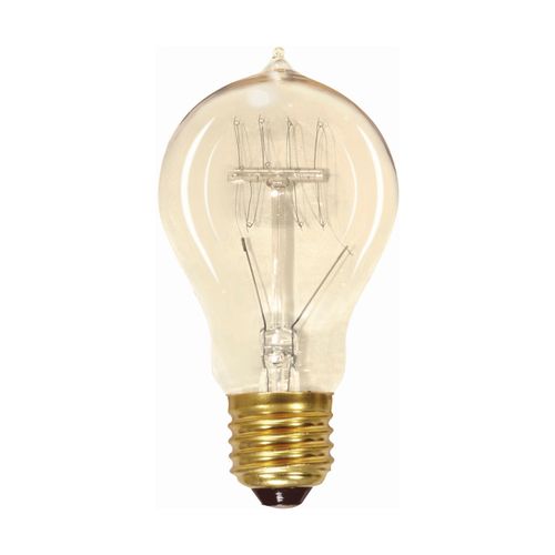 Main product image of 40 Watt A19 Incandescent Bulb - Clear - 3000 Average rated hours - 160 Lumens - Medium base - 120 Volt (8 Pack)