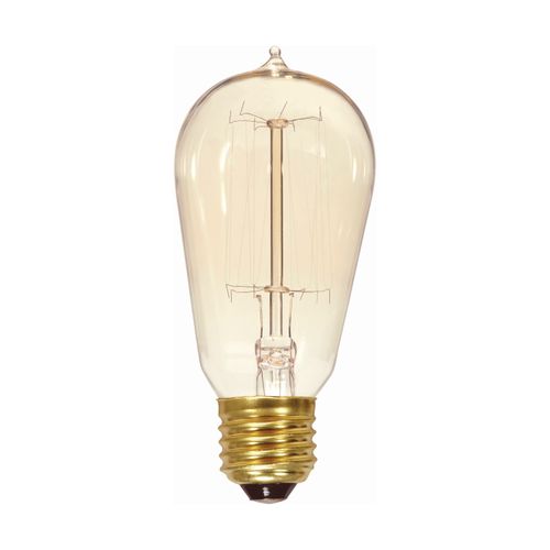 Main product image of 40 Watt ST19 Incandescent Bulb - Clear - 3000 Average rated hours - 160 Lumens - Medium base - 120 Volt (6 Pack)