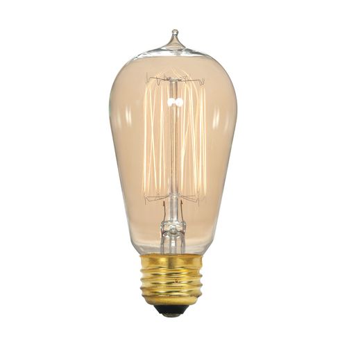 Main product image of 40 Watt ST19 Incandescent Bulb - Clear - 3000 Average rated hours - 160 Lumens - Medium base - 120 Volt (6 Pack)
