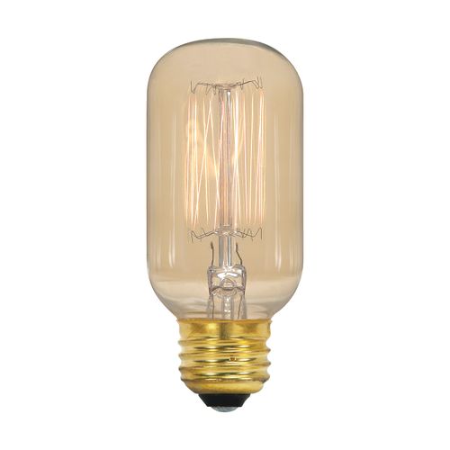 Main product image of 40 Watt T14 Incandescent Bulb - Clear - 3000 Average rated hours - 160 Lumens - Medium base - 120 Volt (8 Pack)