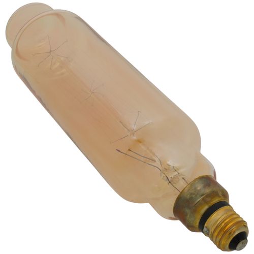 Main product image of 60 Watt T24 Incandescent Vintage Style Bulb - Amber - 2000 Average rated hours - Medium Base - 120 Volt (2 Pack)