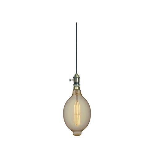 Main product image of 60 Watt BT56 Incandescent Vintage Style Bulb - Amber - 2000 Average rated hours - Medium Base - 120 Volt (2 Pack)