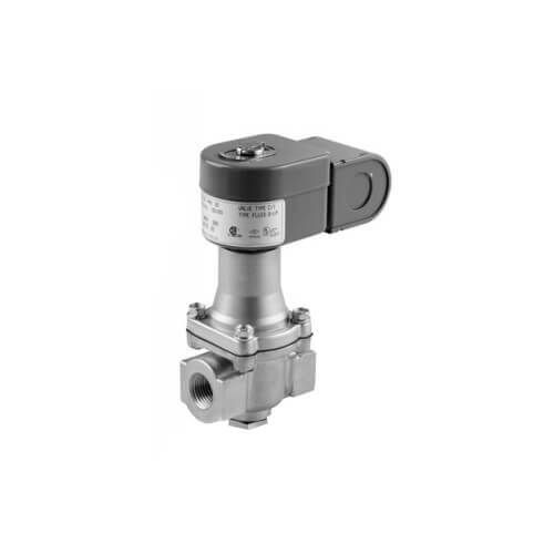 Main product image of 3/8" Threaded Normally Closed 2-Way Pilot Operated Gas Shutoff Valve (120V)