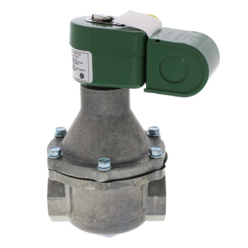 Main product image of 1" Threaded Normally Closed 2-Way Pilot Operated Gas Shutoff Valve (120V)