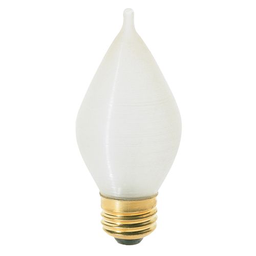 Main product image of 40 Watt C15 Incandescent Bulb - Spun White - 4000 Average rated hours - 316 Lumens - Medium base - 120 Volt (10 Pack)