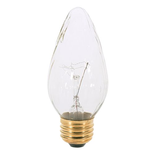 Main product image of 25 Watt F15 Incandescent Bulb - Clear - 1500 Average rated hours - 180 Lumens - Medium base - 120 Volt (10 Pack)