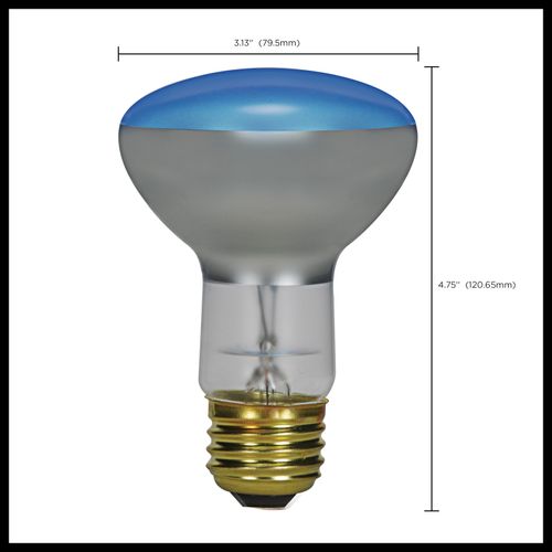 Main product image of 75 Watt R25 Incandescent Bulb - Grow - 2000 Average rated hours - Medium base - 120 Volt (8 Pack)