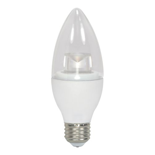 Main product image of 3.5 Watt - B11 LED Bulb - 2700K - Medium base - 120 Volt (4 Pack)