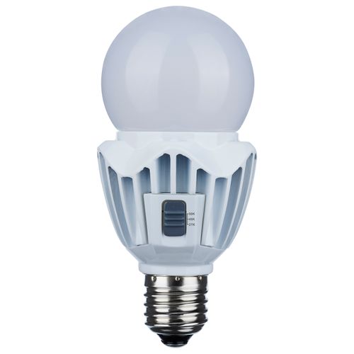 Main product image of 15 Watt LED A21 Bulb - High Lumen Output - 27K/40K/50K CCT Selectable - Medium Base - White Finish - 120V-277V (2 Pack)