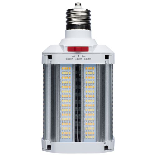 Main product image of LED Shoe Box Lamp - 60/70/80 Wattage Selectable - 3K/4K/5K CCT Selectable - 120-277 Volt - White Finish (1 Pack)