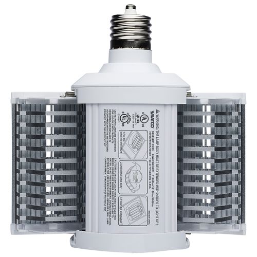 Main product image of LED Shoe Box Lamp - 60/70/80 Wattage Selectable - 3K/4K/5K CCT Selectable - 120-277 Volt - White Finish (1 Pack)