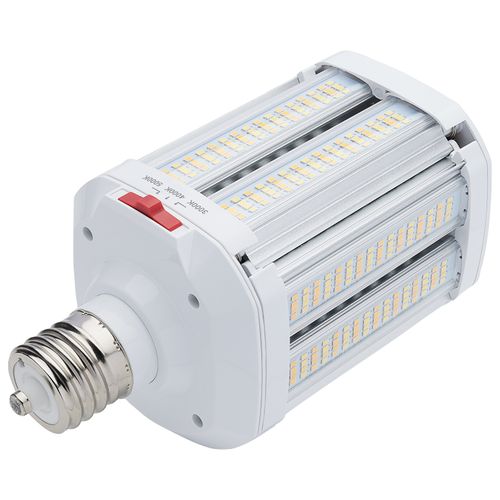 Main product image of LED Shoe Box Lamp - 60/70/80 Wattage Selectable - 3K/4K/5K CCT Selectable - 120-277 Volt - White Finish (1 Pack)