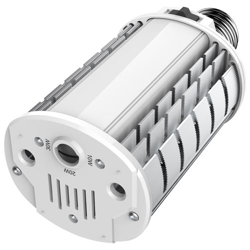 Main product image of 10/20/30 Wattage Selectable - LED Hi-Pro Wall Pack - CCT Selectable 3K/4K/5K - Type B - Ballast Bypass - Medium base - 100-277 Volt - ColorQuick Technology - PowerQuick Technology (1 Pack)