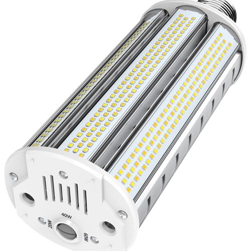 Main product image of 20/40/60 Wattage Selectable - LED Hi-Pro Wall Pack - CCT Selectable 3K/4K/5K - Type B - Ballast Bypass - Extended Mogul base - 100-277 Volt - ColorQuick Technology - PowerQuick Technology (1 Pack)