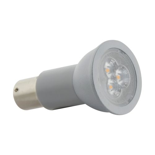 Main product image of 3 Watt - R12 LED Bulb - 3000K - Bayonet Single Contact Base - 12 Volt (4 Pack)
