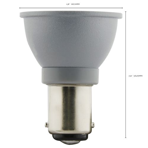 Main product image of 3 Watt - ALR12 LED Bulb - 3000K - Double Contact Base - 12 Volt (4 Pack)