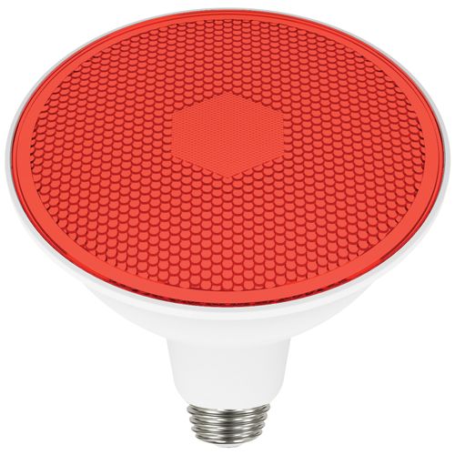Main product image of 11.5 Watt PAR38 LED Bulb - Red - 90 degree Beam Angle - Medium base - 120 Volt (4 Pack)